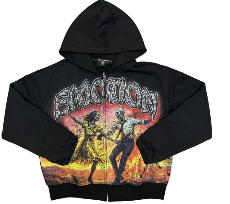Mixed Emotion Hoodie Black