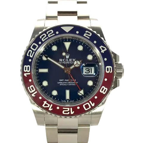 Rolex Watch Blue and Red