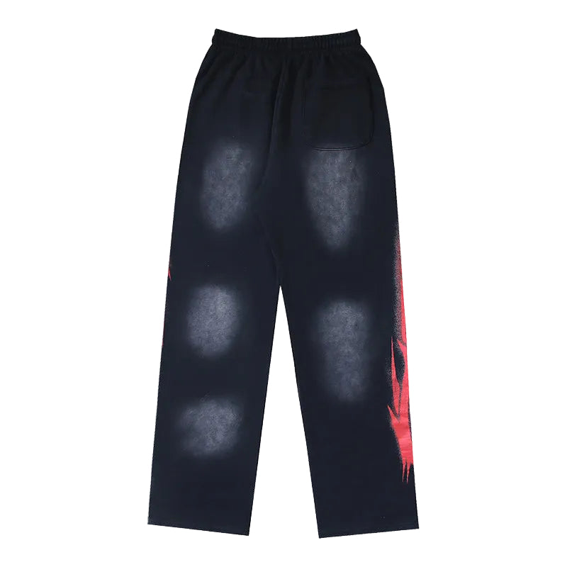 Hellstar Pants Black And Red