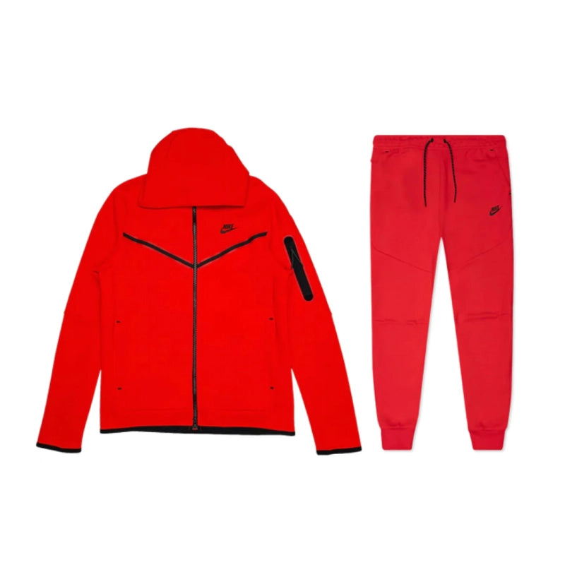 Nike Tech Full Set Red
