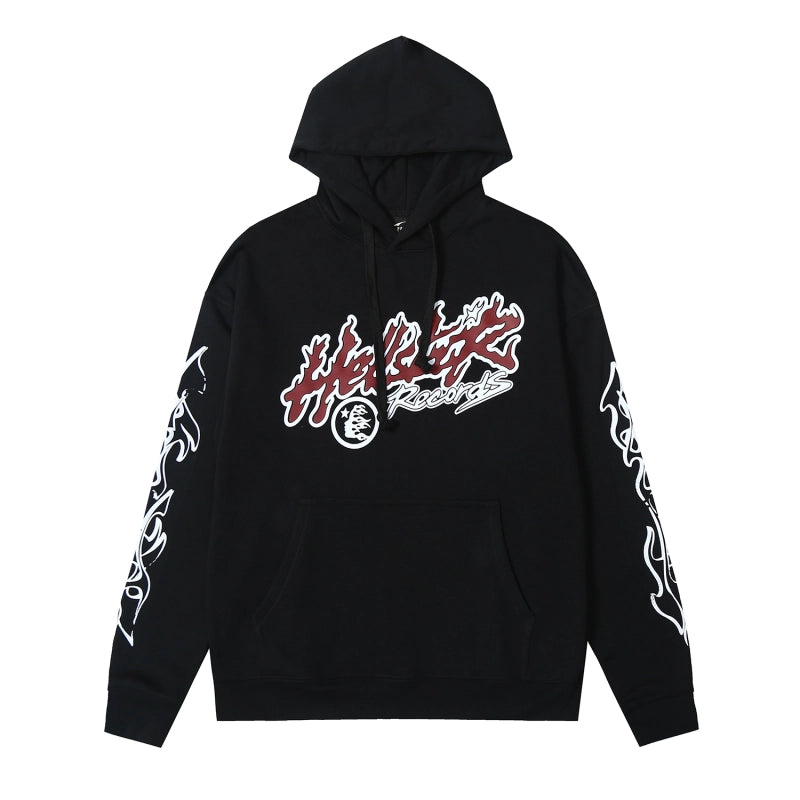 Hellstar Records Hoodie Black