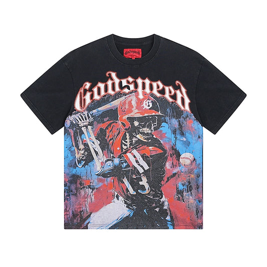 Godspeed Football Graphic Tee