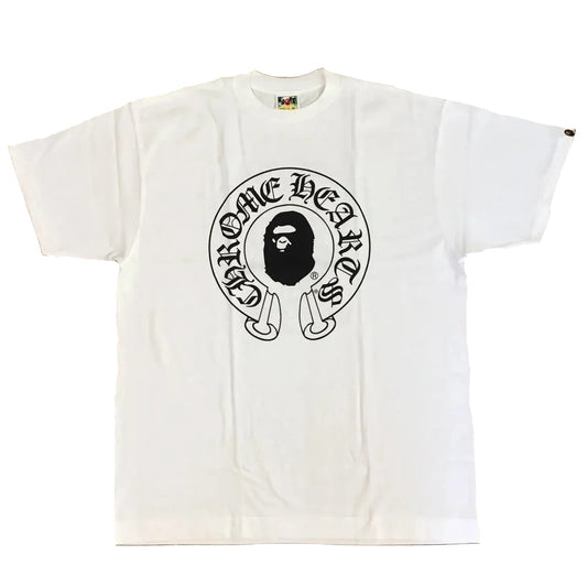 Bape X Chrome Hearts T-Shirt White (SPECIAL OFFER)