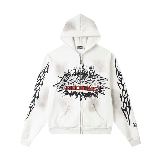 Hellstar Jacket White and Black