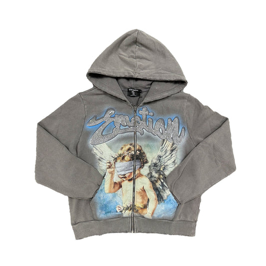 Mixed Emotion Hoodie Grey
