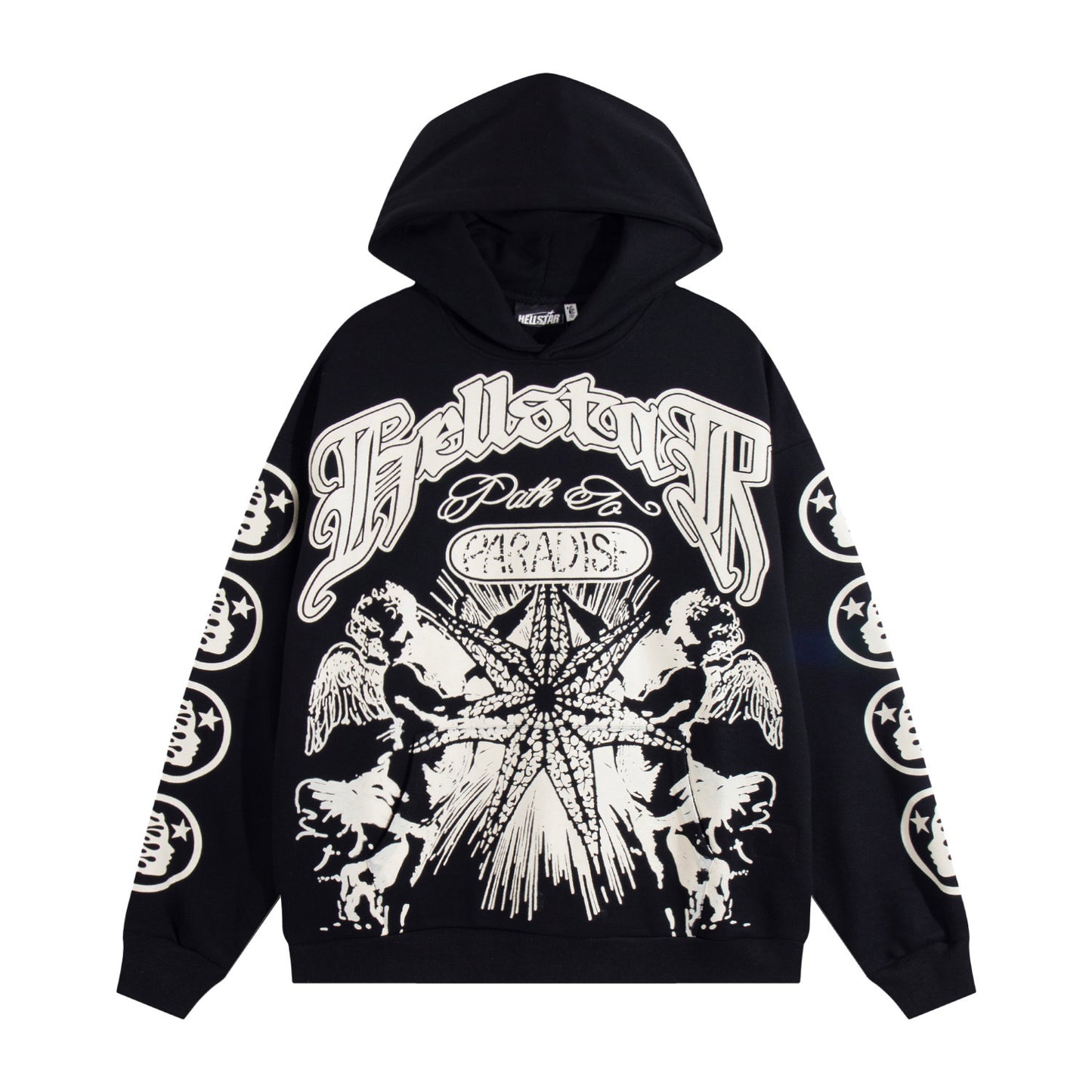 Hellstar Hoodie Black with Star