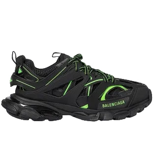 Balenciaga Track Black and Green