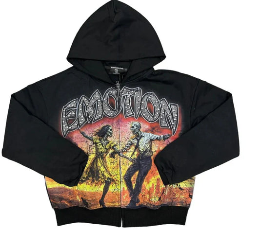 Mixed Emotion Hoodie Black