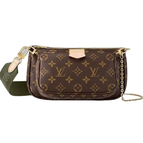 Louis Vuitton Multi Pochette Green Strap