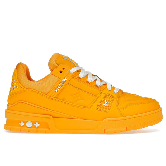 Louis Vuitton Trainer Yellow Embossed Monogram