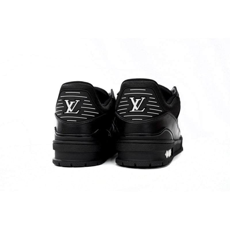 Louis Vuitton Trainers Black and White
