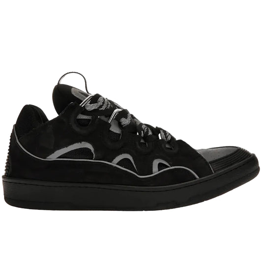 Lanvin Leather Curb Black and Grey