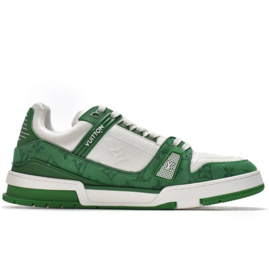 Louis Vuitton Trainer White and Green