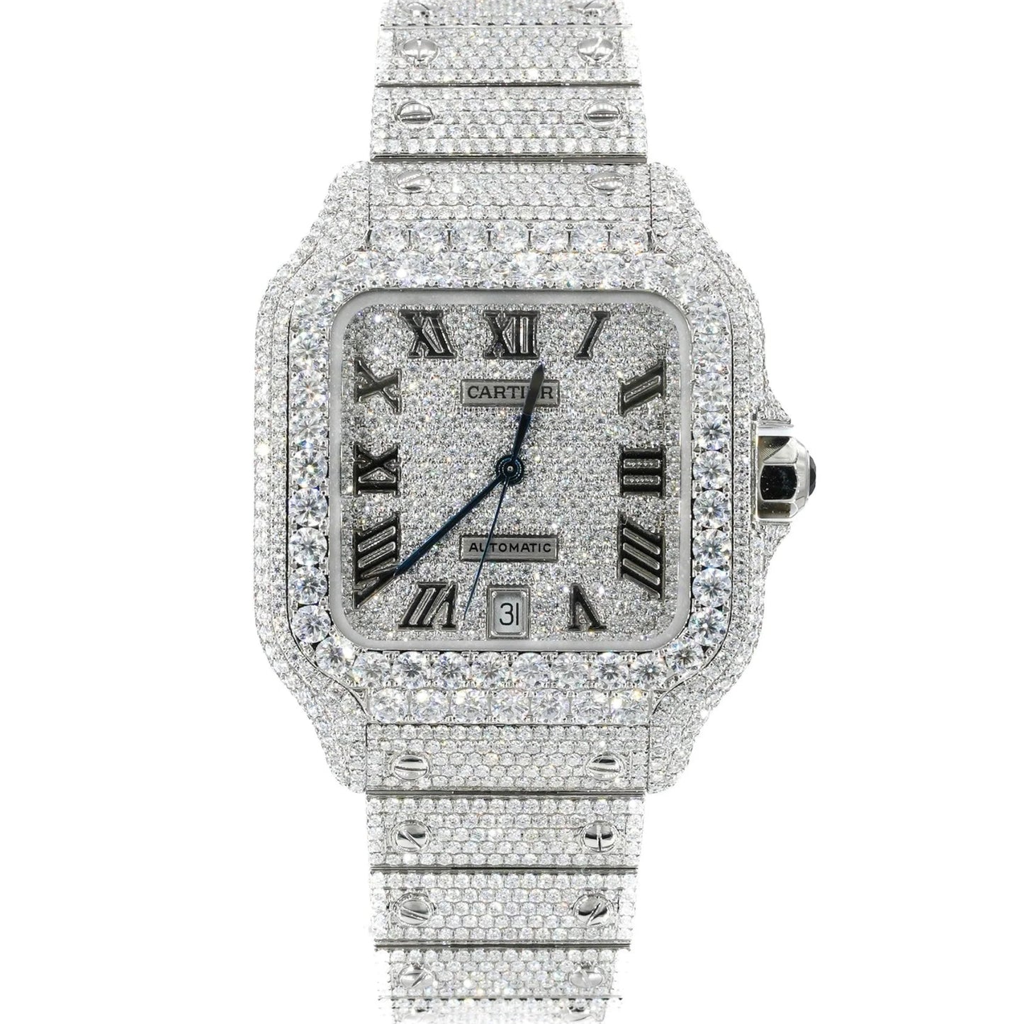 Moissanite Cartier Watch