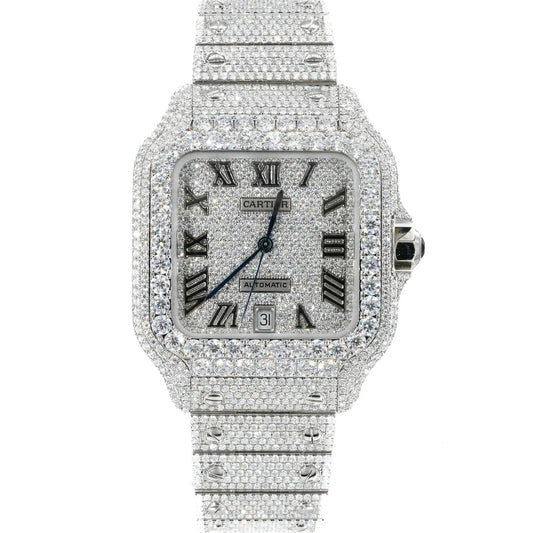 Moissanite Cartier Watch