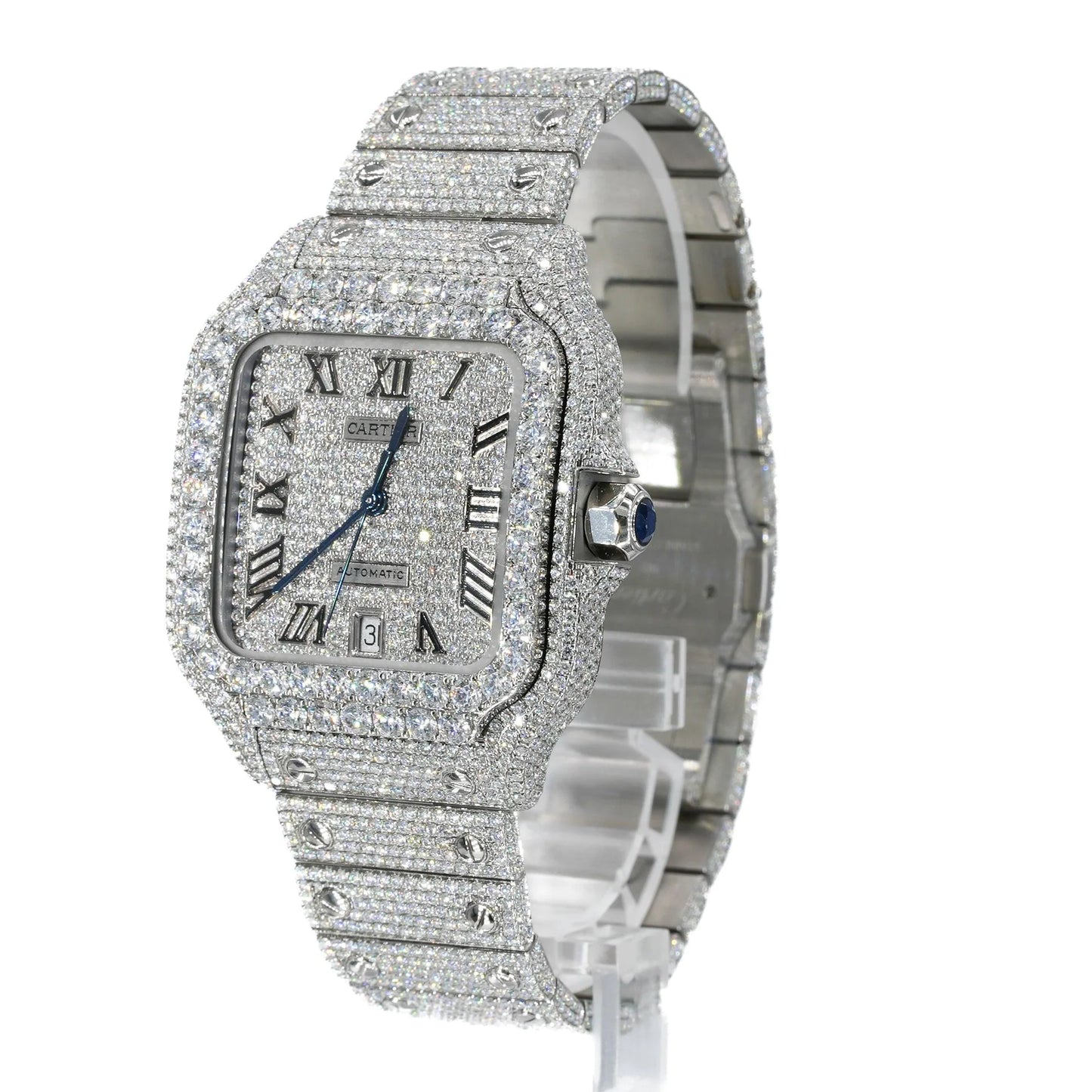 Moissanite Cartier Watch