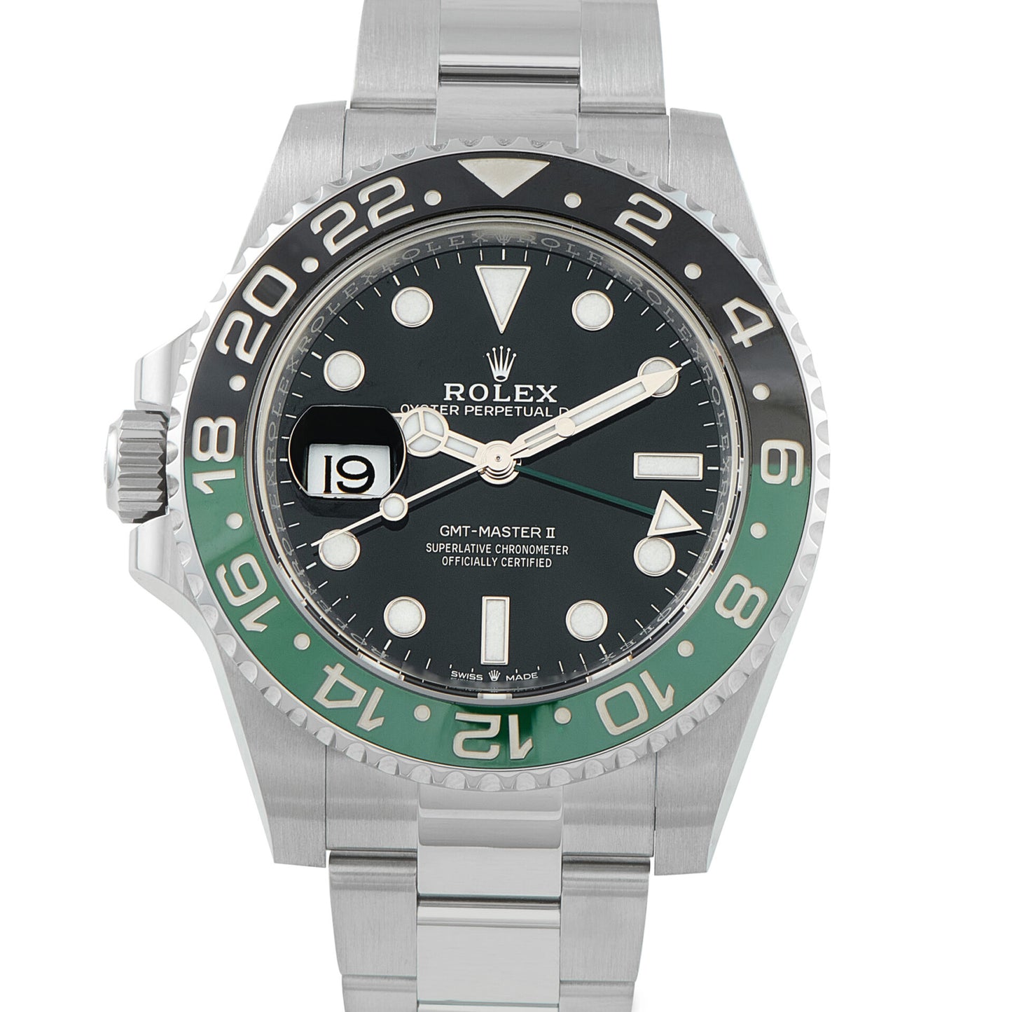 Rolex Watch Black and Green