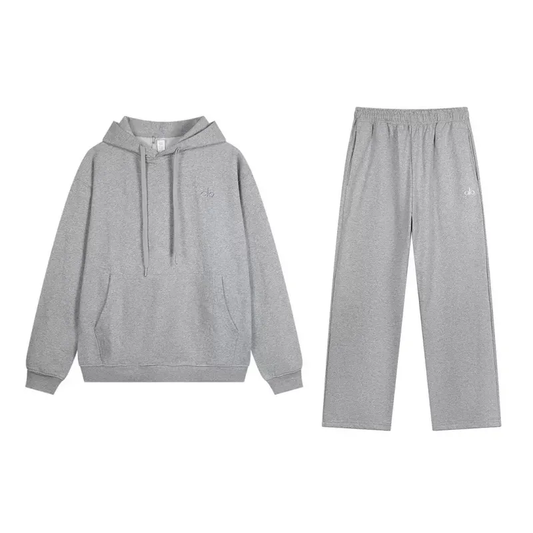 Alo Set Hoodie Grey