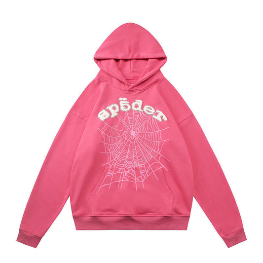 Sp5der Hoodie Pink