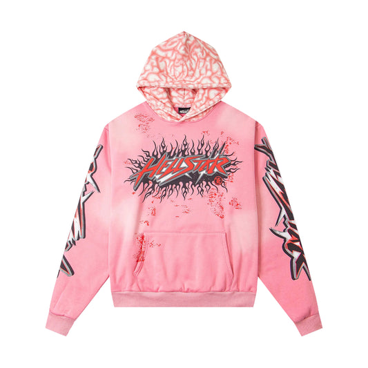 Hellstar Hoodie Pink