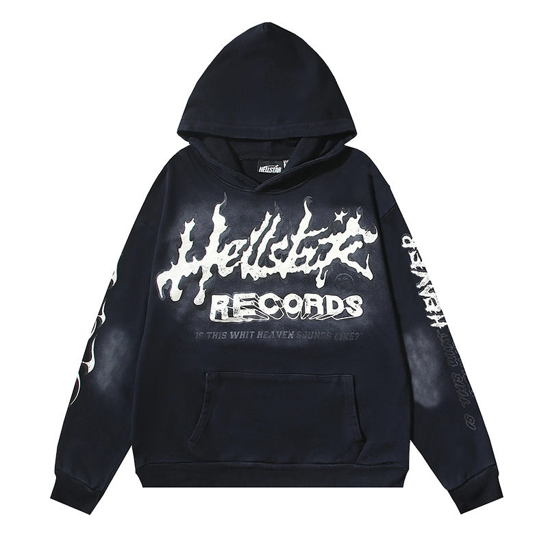 Hellstar Records Hoodie Black