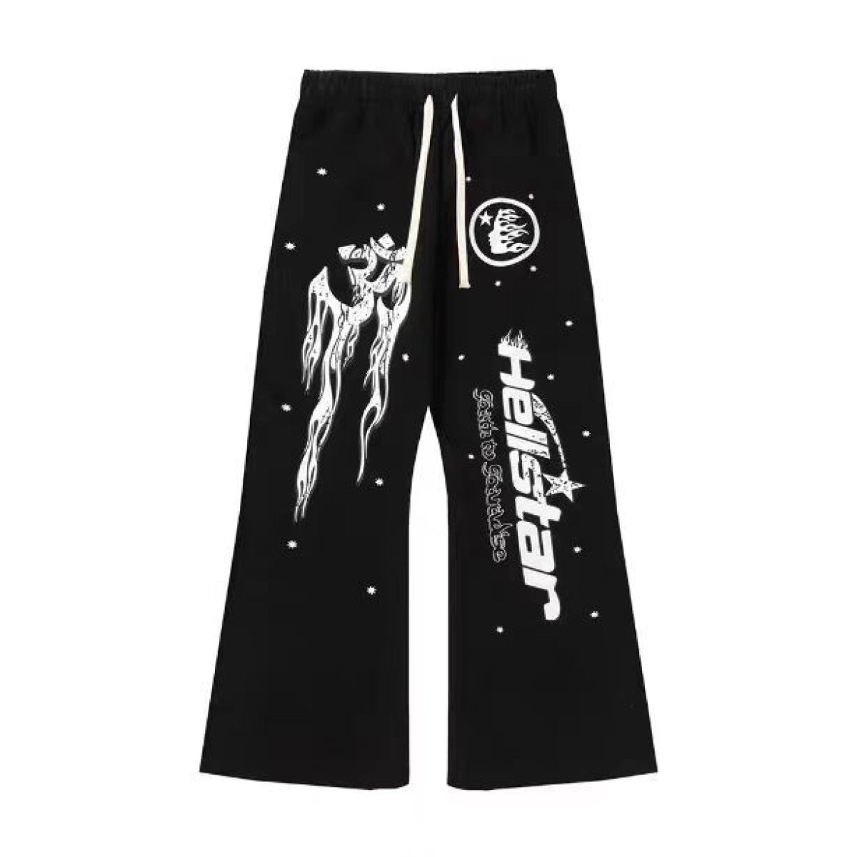 Hellstar Path To Paradise Sweatpants Black White