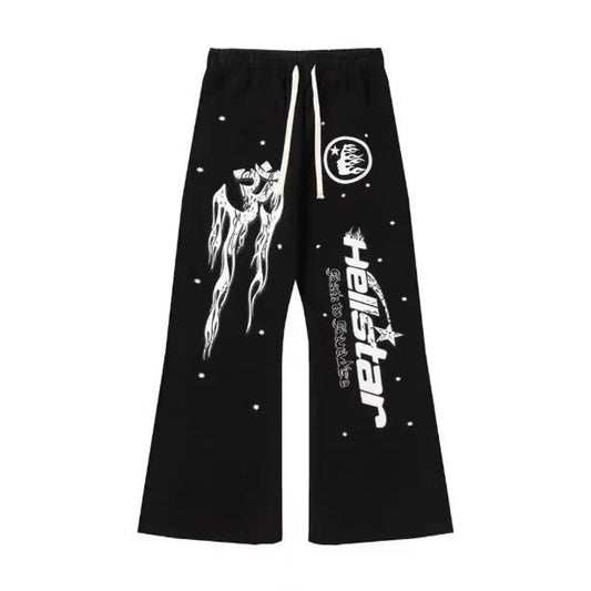 Hellstar Path To Paradise Sweatpants Black White