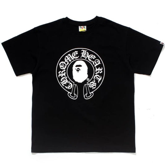 Bape X Chrome Hearts T-Shirt Black