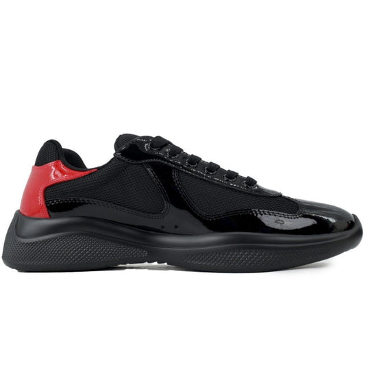 Prada America's Cup Black Red Tail